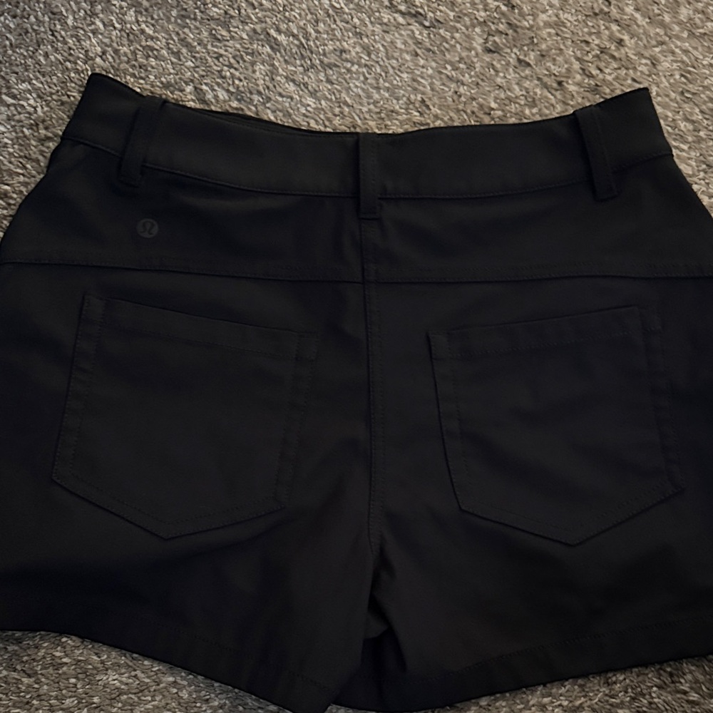 lululemon athletica Black High Waist Women's Shorts